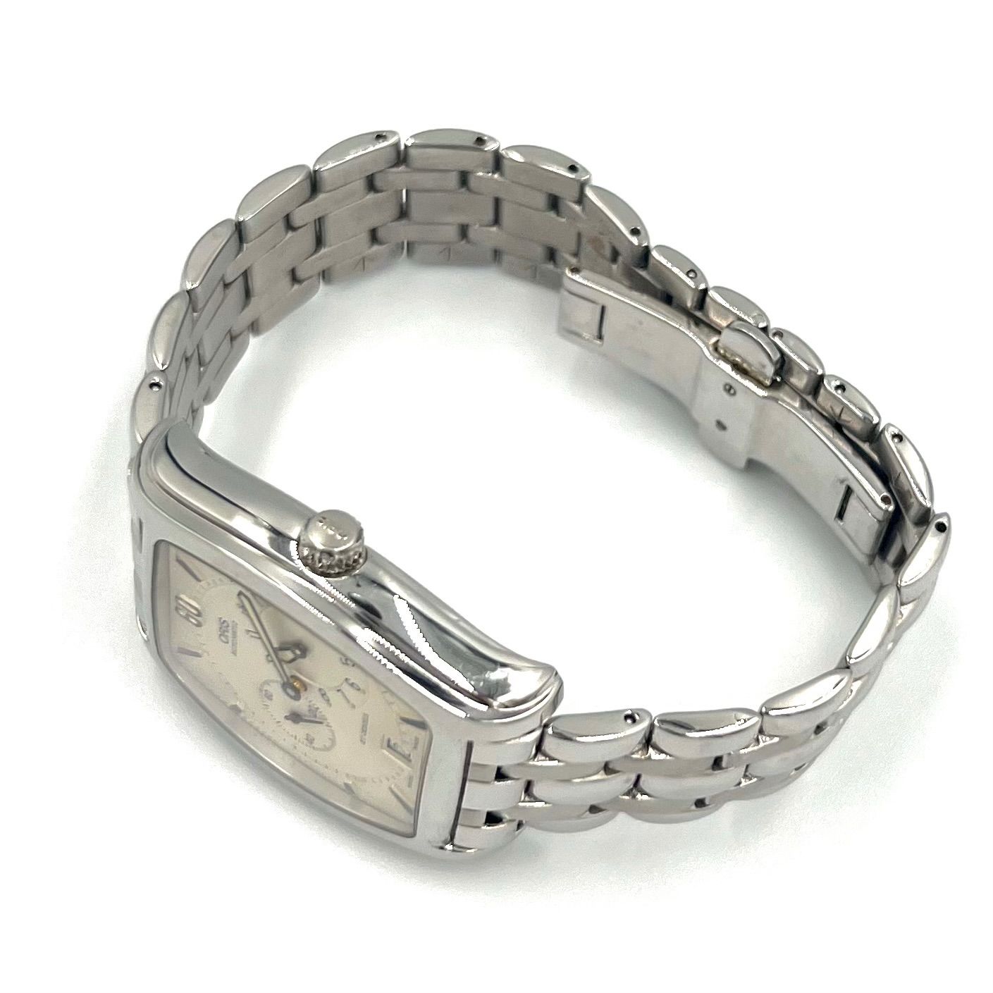 ORIS 自動巻き時計 シルバー ORIS 【ORIS】オリス レギュレーター デイト 7471 自動巻き メンズ