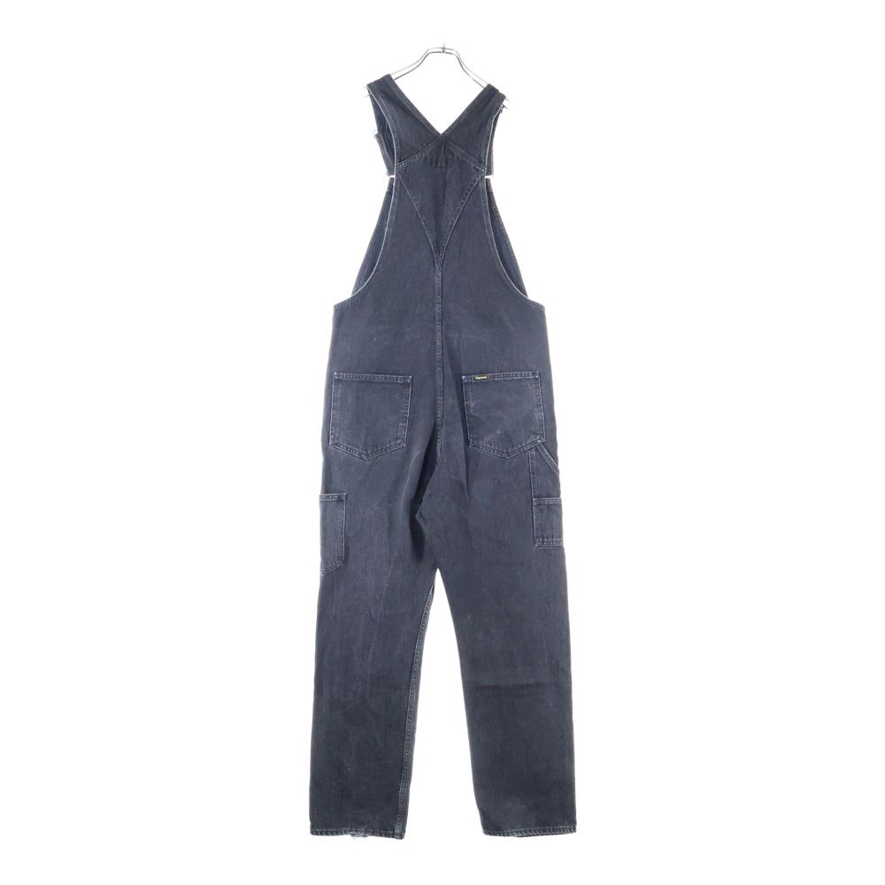【正規品販売】 SUPREME シュプリーム 16AW Classic Logo Denim Overalls クラシックロゴ コットン デニム オーバーオール サロペット ブラック