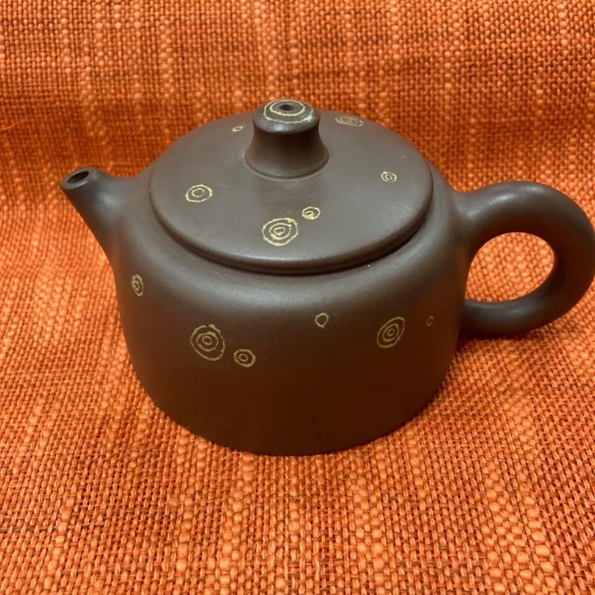 中国茶器/中国宜興 紫砂壺 急須 漢詩彫り 紫砂壷 清 民国 急須 中国