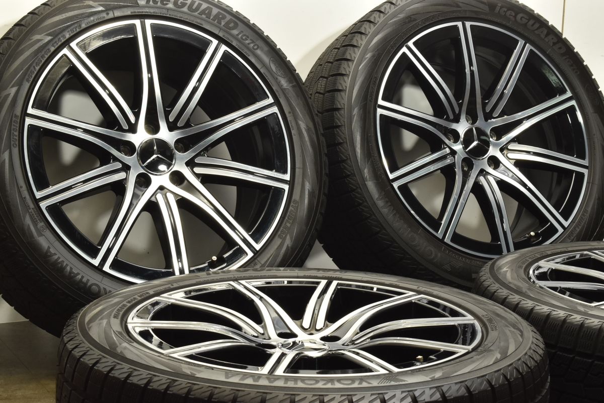 メルセデス ベンツ W223 Sクラス 純正 19in 8.5J 31.5 PCD112 ヨコハマ アイスガード iG70 255 45R19 品番 A2234014700 可