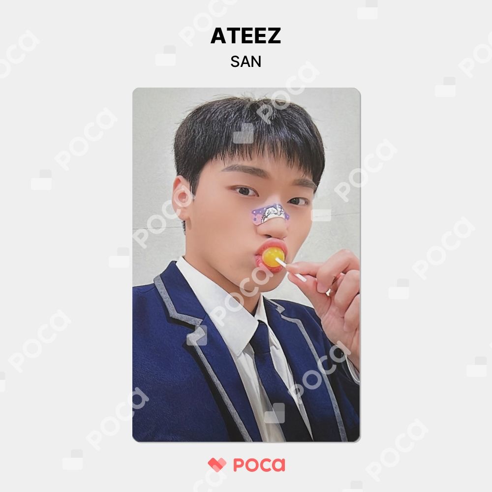 26.ATEEZ サン MOKKET トレカ WILL ateez サン トレカ will - メルカリ