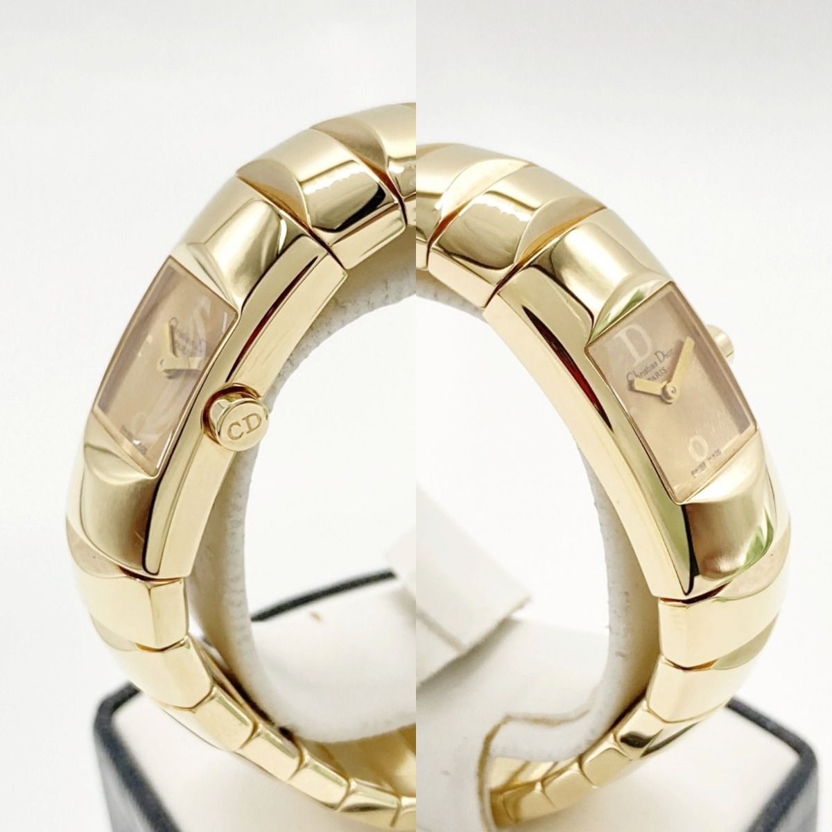 【2078】 電池交換済 Dior ディール ディオリフィック D102-150 〇〇Christian Dior クリスチャンディオール ディオリフィック