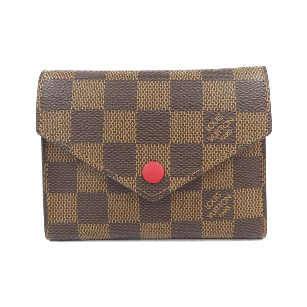 ルイヴィトン ダミエ ポルトフォイユ ヴィクトリーヌ N41659 財布