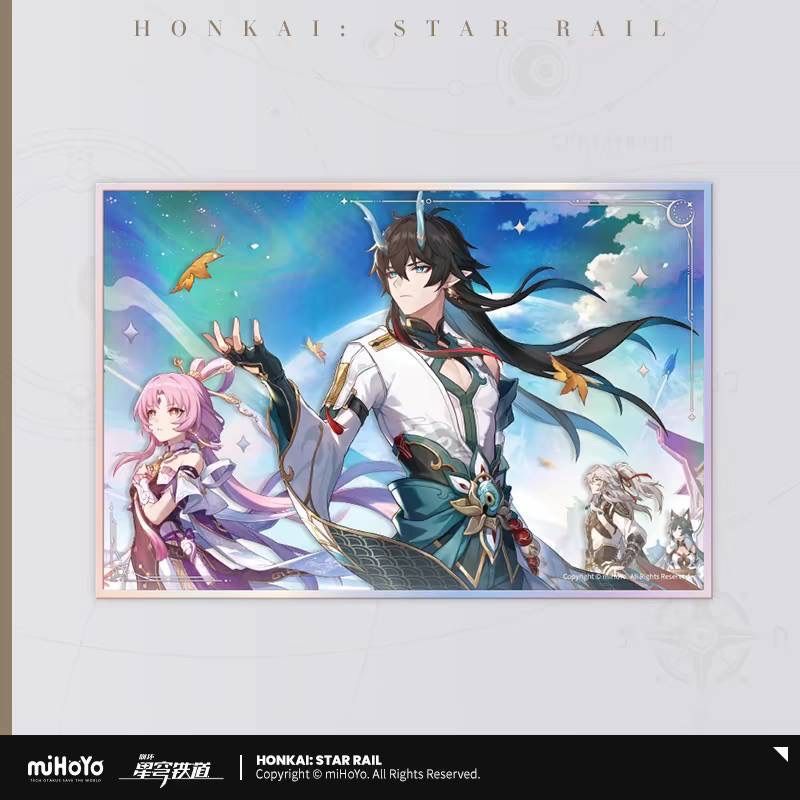 特価商品 公式正規品 星間旅行 レイシオ 崩壊スターレイル アクリル色紙 紙製品