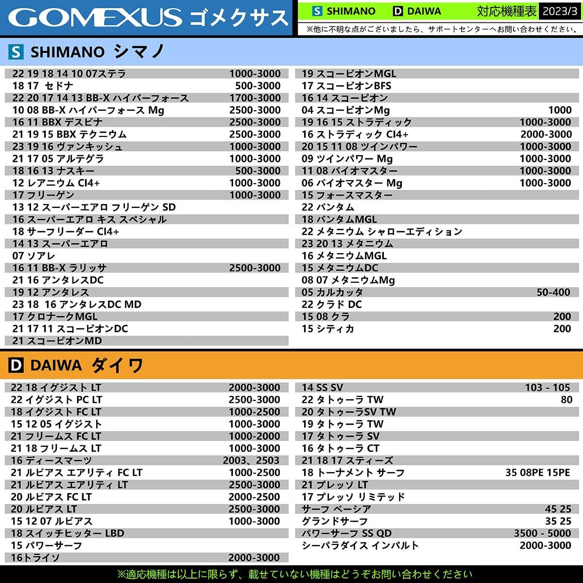 ゴメクサス リールハンドルノブ TA30 チタン シマノA・ダイワS | fpac