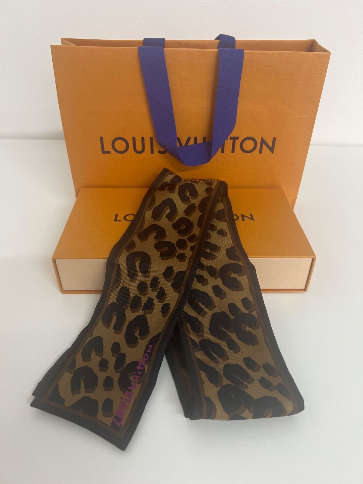 楽天市場】LOUIS VUITTON ルイ ヴィトン バンドー スカーフ リボン