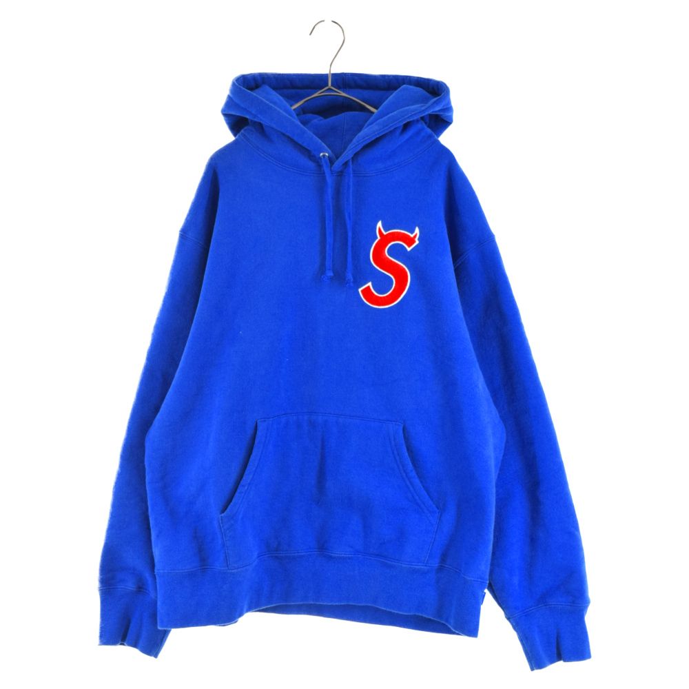 Supreme S Logo Hooded Sweatshirt ツノパーカー