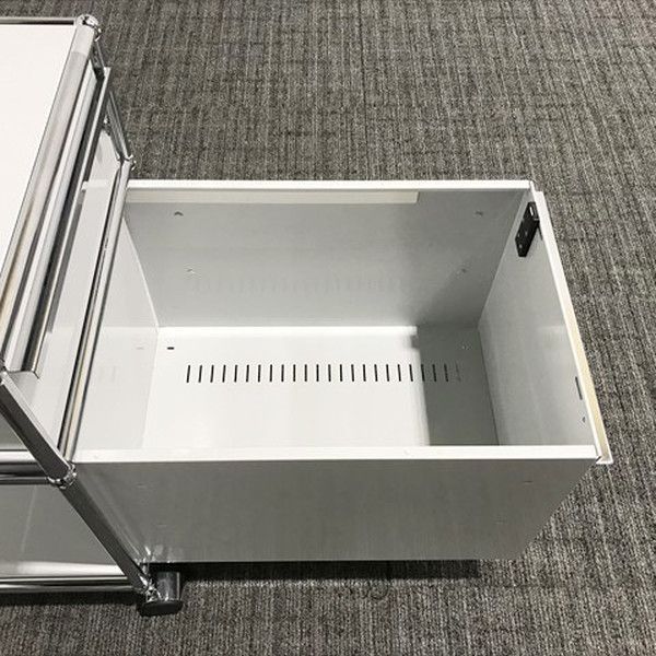 インサイドワゴン 2段 USMハラー USM Hallaer グレー WWW_KANDAIZUMI_COM