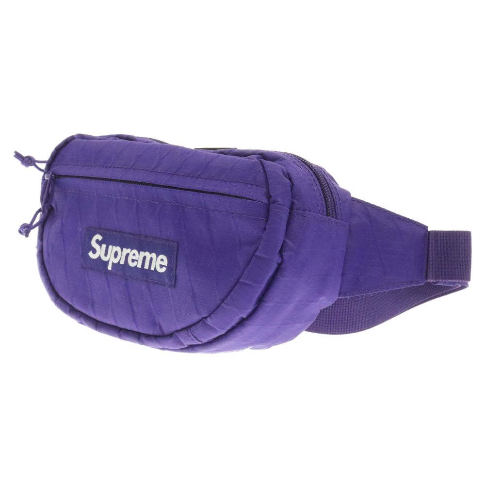 SUPREME (シュプリーム) 18AW Waist Bag ウエストバッグ ショルダーバッグ パープル