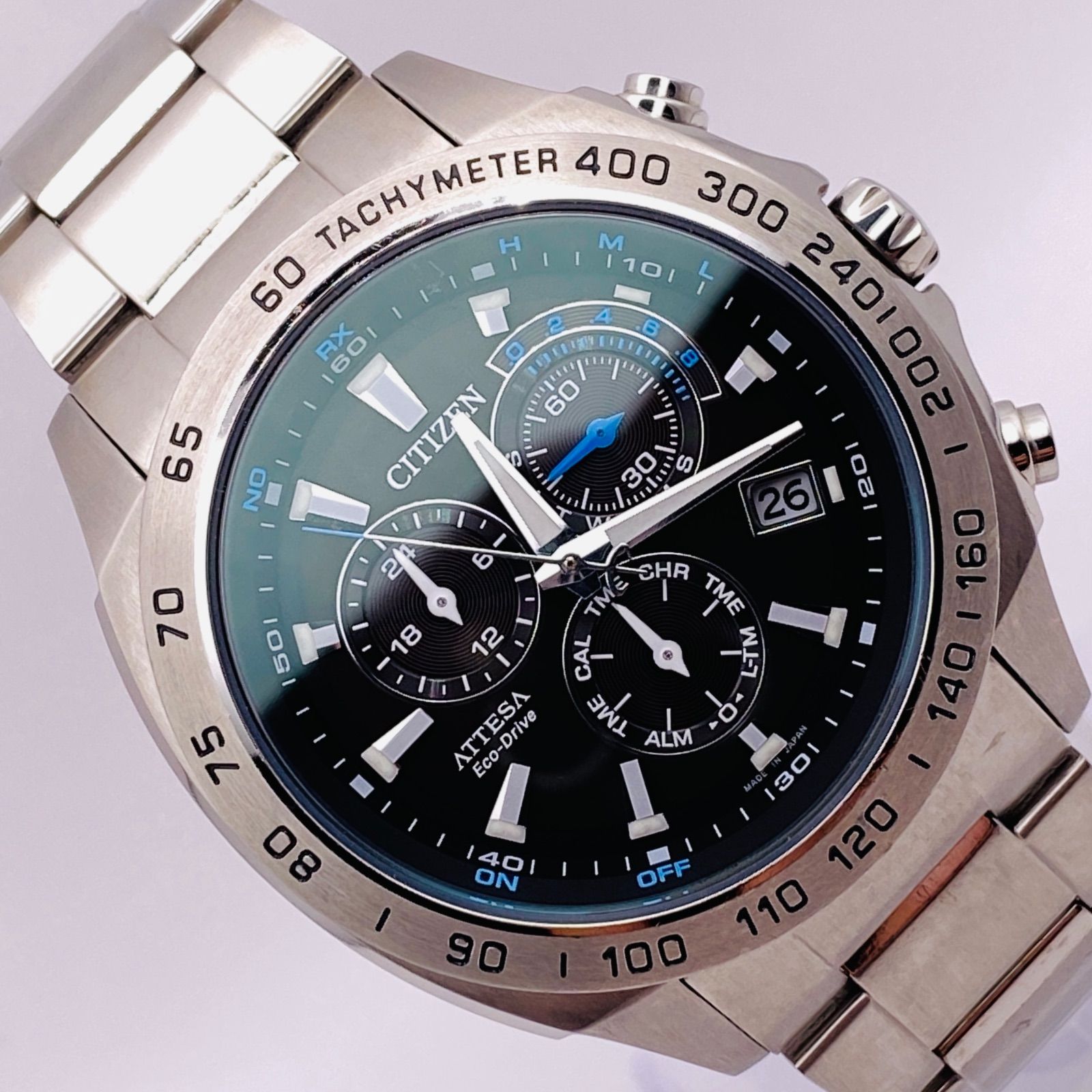 【チタン】CITIZEN ATTESA ATP53-3032 クロノグラフ 電波 ヨドバシ.com - シチズン時計 CITIZEN WATCH ATTESA アテッサ