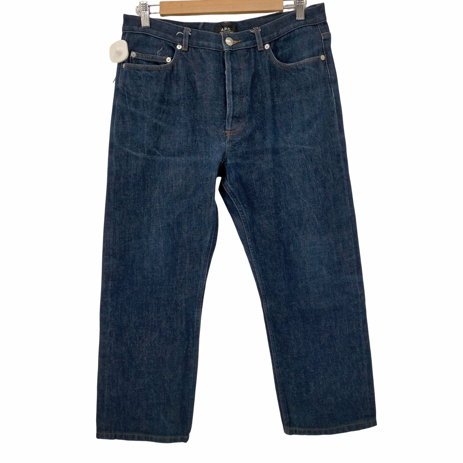 アーペーセー A.P.C. JEAN STANDARAD ボタンフライデニムパンツ セルビッチ 赤耳 メンズ  33