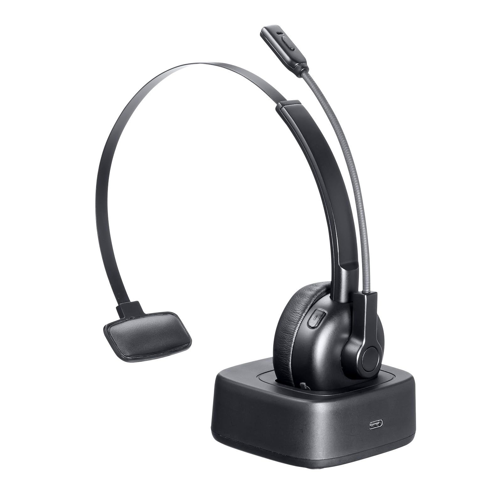 サンワサプライ Bluetoothヘッドセット 単一指向性マイク 充電クレードル付き MM-BTMH67BK
