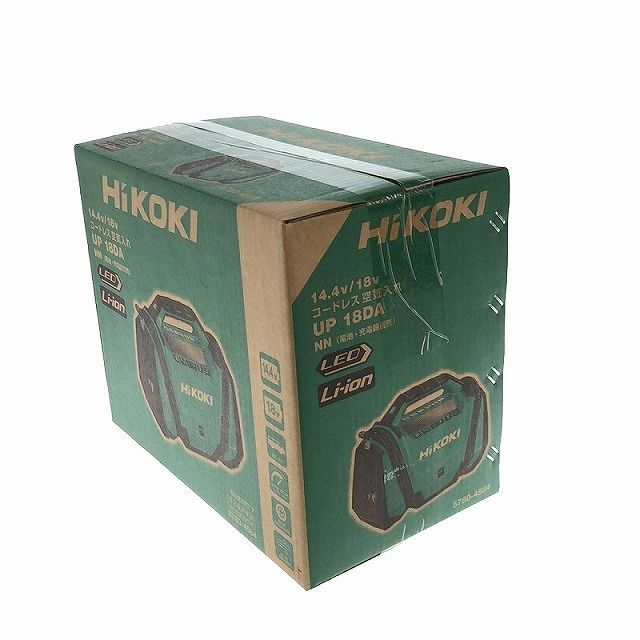 HIKOKI ハイコーキ 14.4V 18V コードレス空気入れ UP18DA NN 本体のみ 充電式 最高圧力1 100kPa 111592 HRDEVELOPMENT_JP
