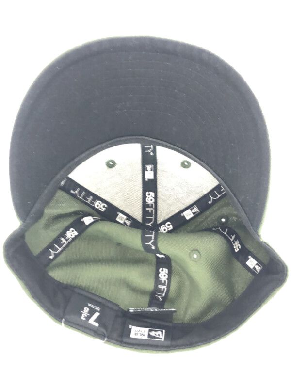 ニューエラ　newera キャップ　カーキ　7 3/8 58.7cm NEW ERA(ニューエラ) ⁄ キャップ⁄7 3⁄8⁄ポリエステル⁄カーキ⁄メンズ