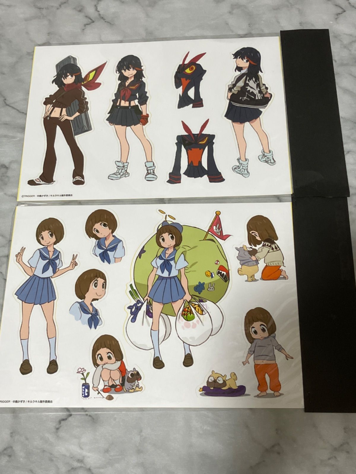 個展「すしだらけ」グッズ キルラキル ヌーディストマコ B2ポスター 限定グッズ 満艦飾マコ KILL la KILL ※ナンバリングあり すしお ｜その他