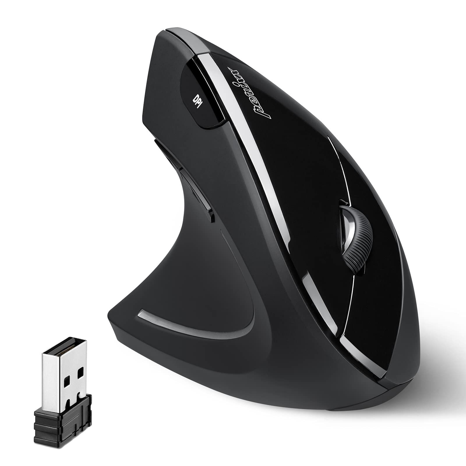 【在庫処分】DPI 81216 ワイヤレス 垂直型 左手用 人間工学 エルゴノミクスマウス PERIMICE-713L Perixxペリックス