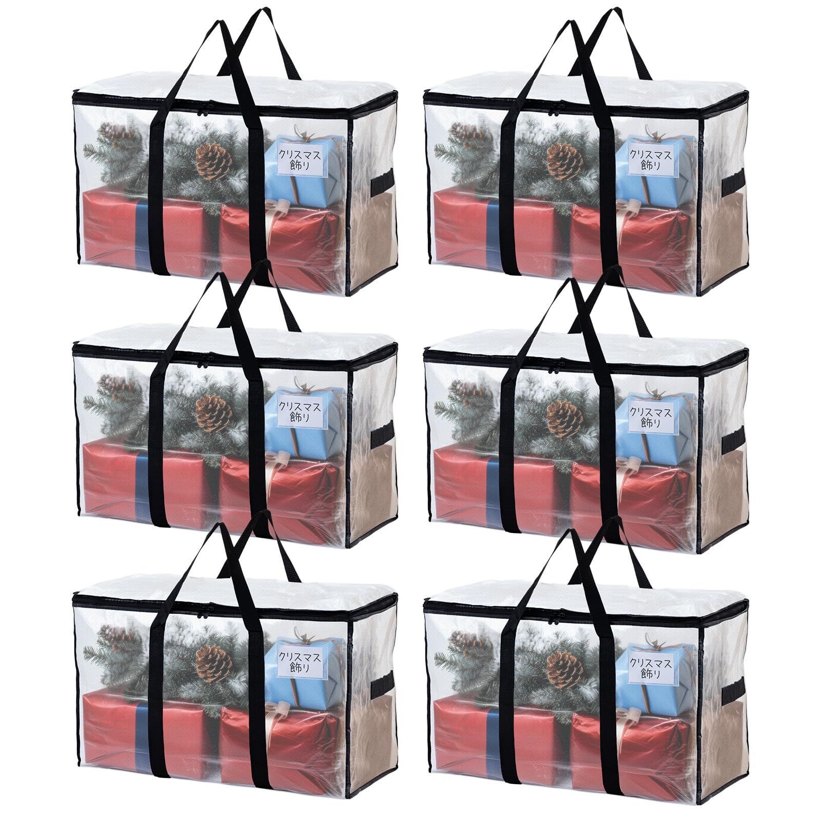 100 L セット 透明 耐荷重 旅行 キャンプ 背負える 引っ越し 省スペース カバン 折りたたみ式 防塵防水 羽毛布団 洋服 衣装ケース 持ち手付き 透明窓 特大容量 収納ケース 引越しバッグ 布団収納袋 大きいバッグ TAILI