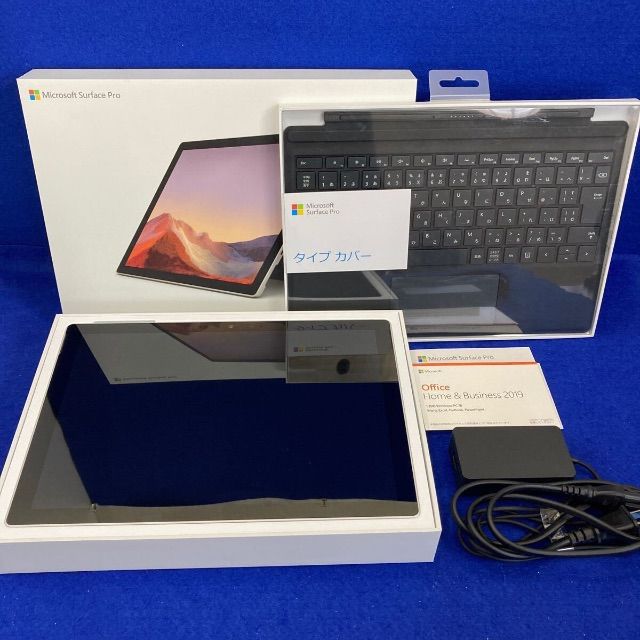 展示保証☆タイプカバーセット☆Surface Pro 7 VDV-00014 タイプカバー FMM-00019 12.3型 Win10Home  Core i5 8GB SSD128GB Office H&B 2019 - メルカリ