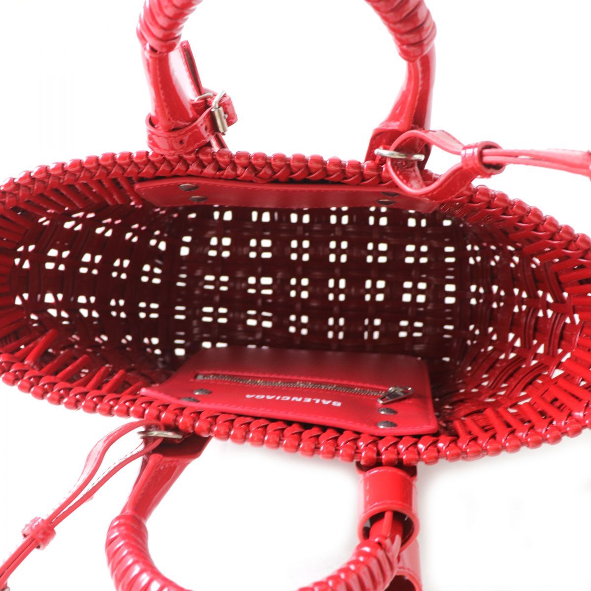 バレンシアガ ビストロ XS 2way ハンドバッグ バケット ショルダー 