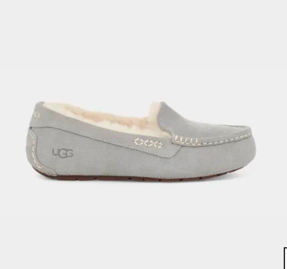 UGG アグ アンスレー モカシン ライトグレー