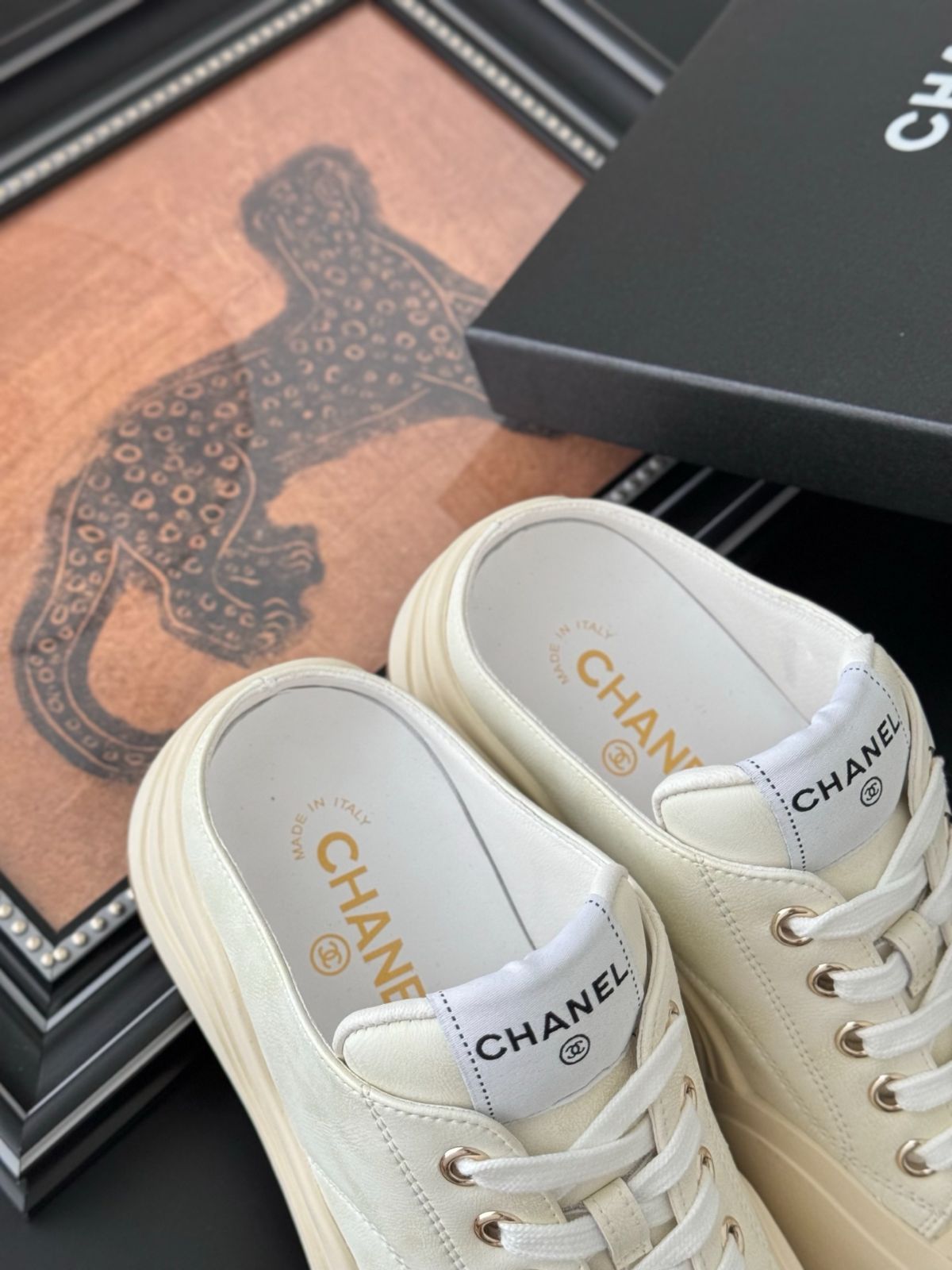 25C【カジュアル☆】CHANEL スニーカー 定番人気】CHANEL スニーカー カジュアル バイカラー (CHANEL