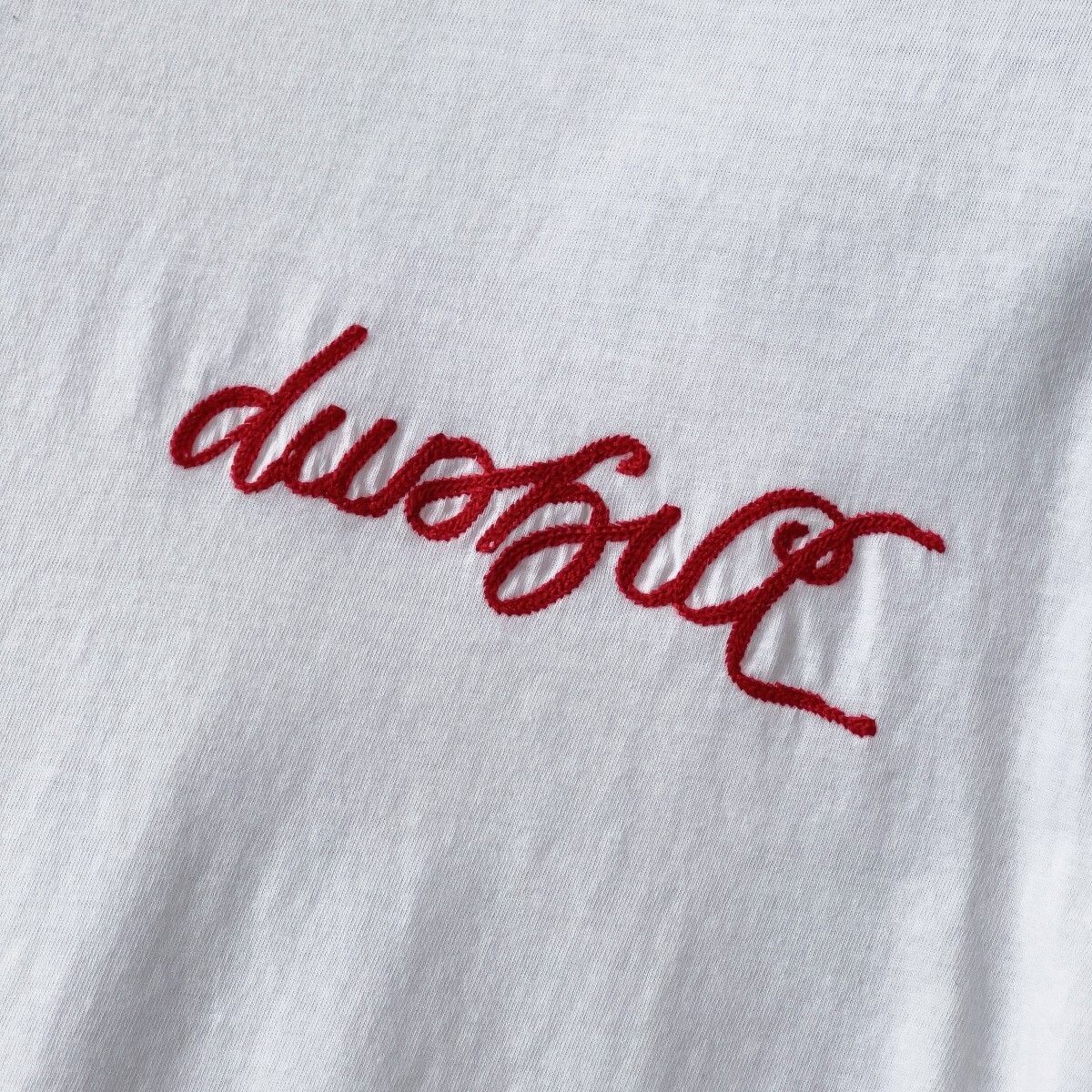 ダンヒル　ロゴTシャツ　白 美品 dunhill ダンヒル 1921 スクリプトロゴ 半袖 Tシャツ