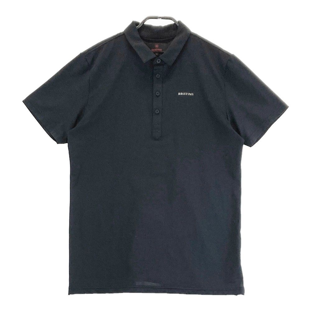 BRIEFING ブリーフィング 半袖ポロシャツ ブラック系 M