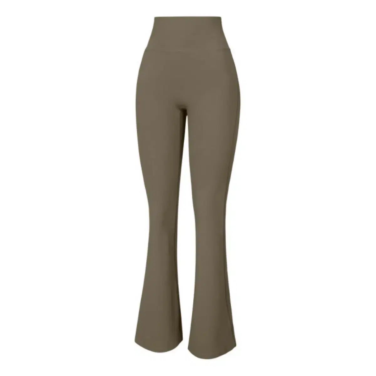 ワナ ビズ フィット ブーツカットレギンス アシュカーキ