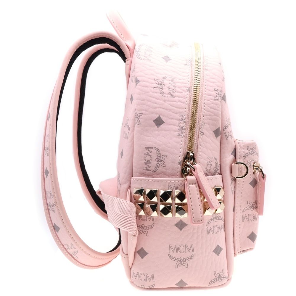 【美品】MCM  ピンクゴールド　ミニリュック　バックパック バックパック | MCM® JP