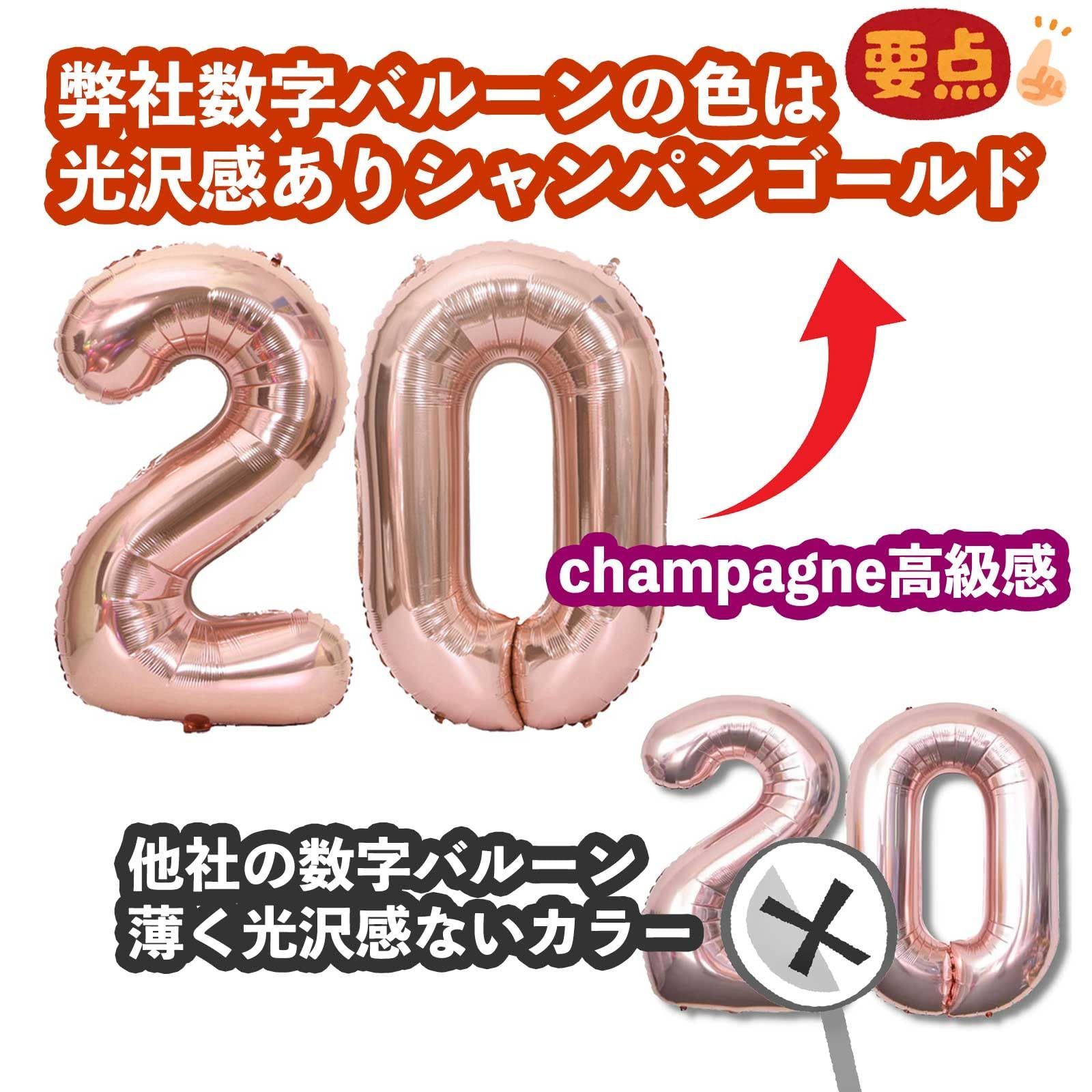 バースデー飾り　風船6 誕生日 バルーン Amazon | 14歳 誕生日 バルーン 風船 飾り付け セット 数字バルーン 14
