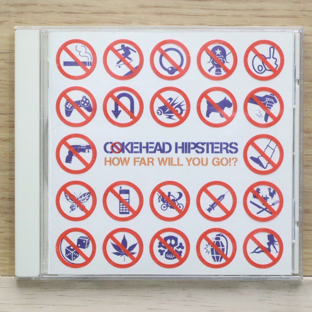 国内盤CD☆COKEHEAD HIPSTERS/COKEHEAD HIPSTERS□ How Far Will You