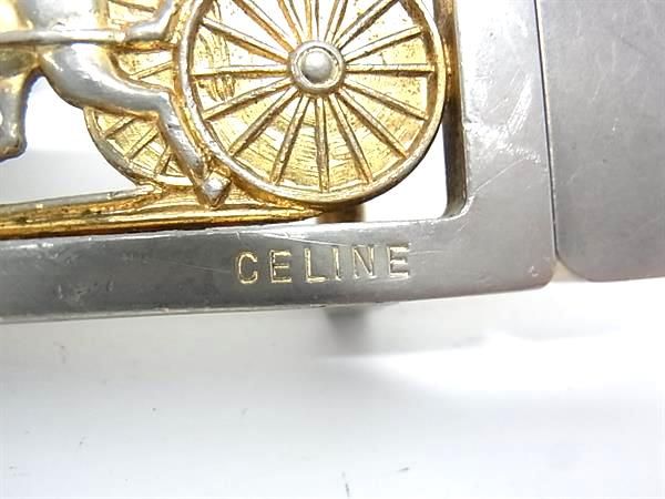 CELINE セリーヌ ヴィンテージ 馬車金具 バックルのみ ベルト