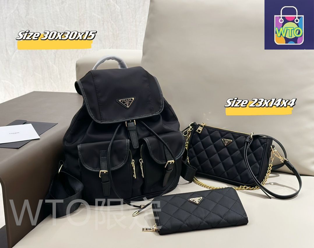 今日WTO】Prada プラダ 組み合わせパック 三つの割引価格-WTO2