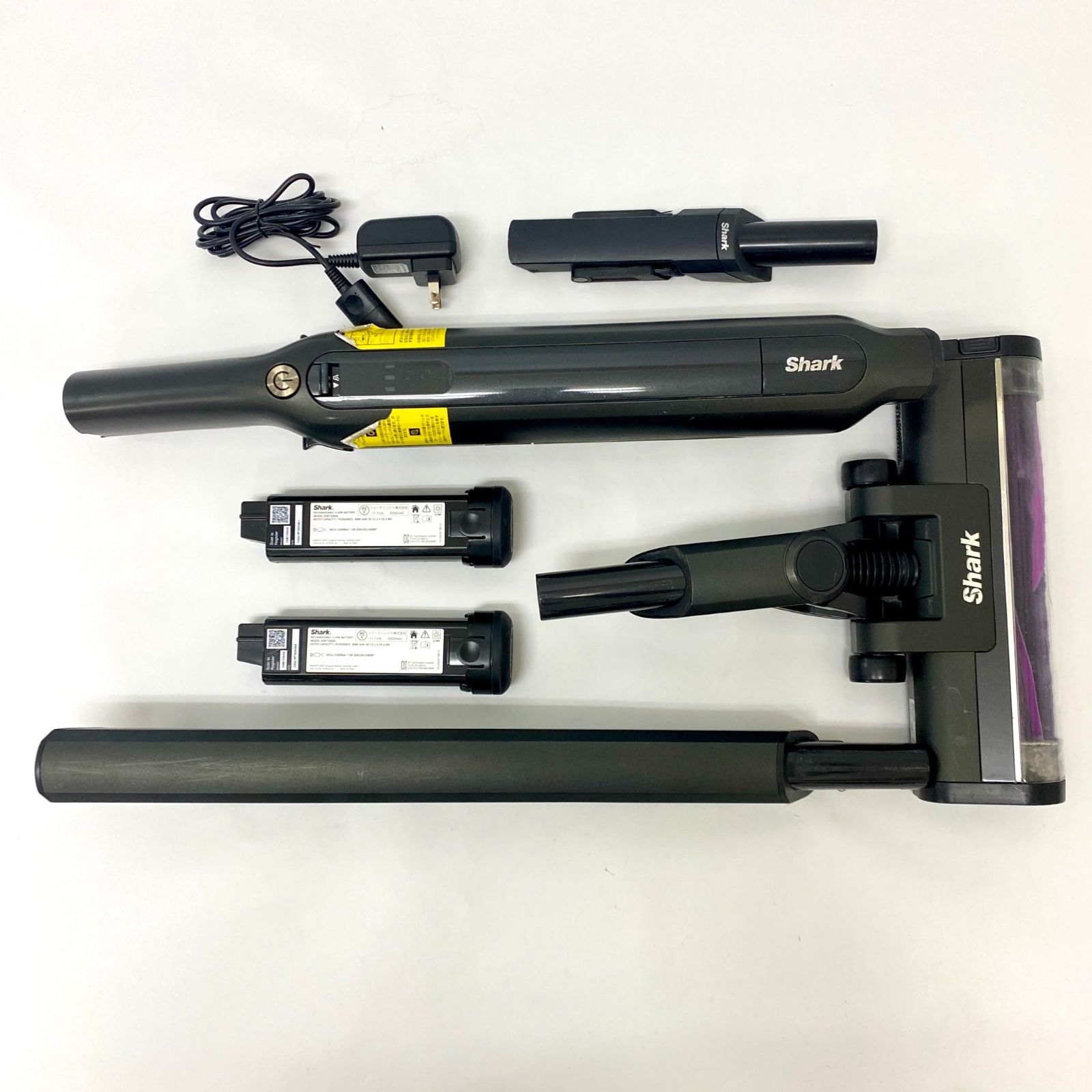 Shark シャーク SYSTEM ADV コードレススティッククリーナー CS 601 J ブラックメタリック 3486