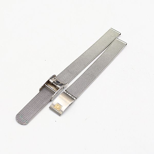 良品 オメガ 30 6019 純正ベルト 10ｍｍ用 シルバー メンズ/レディース腕時計用 KRK 2000000 NSK