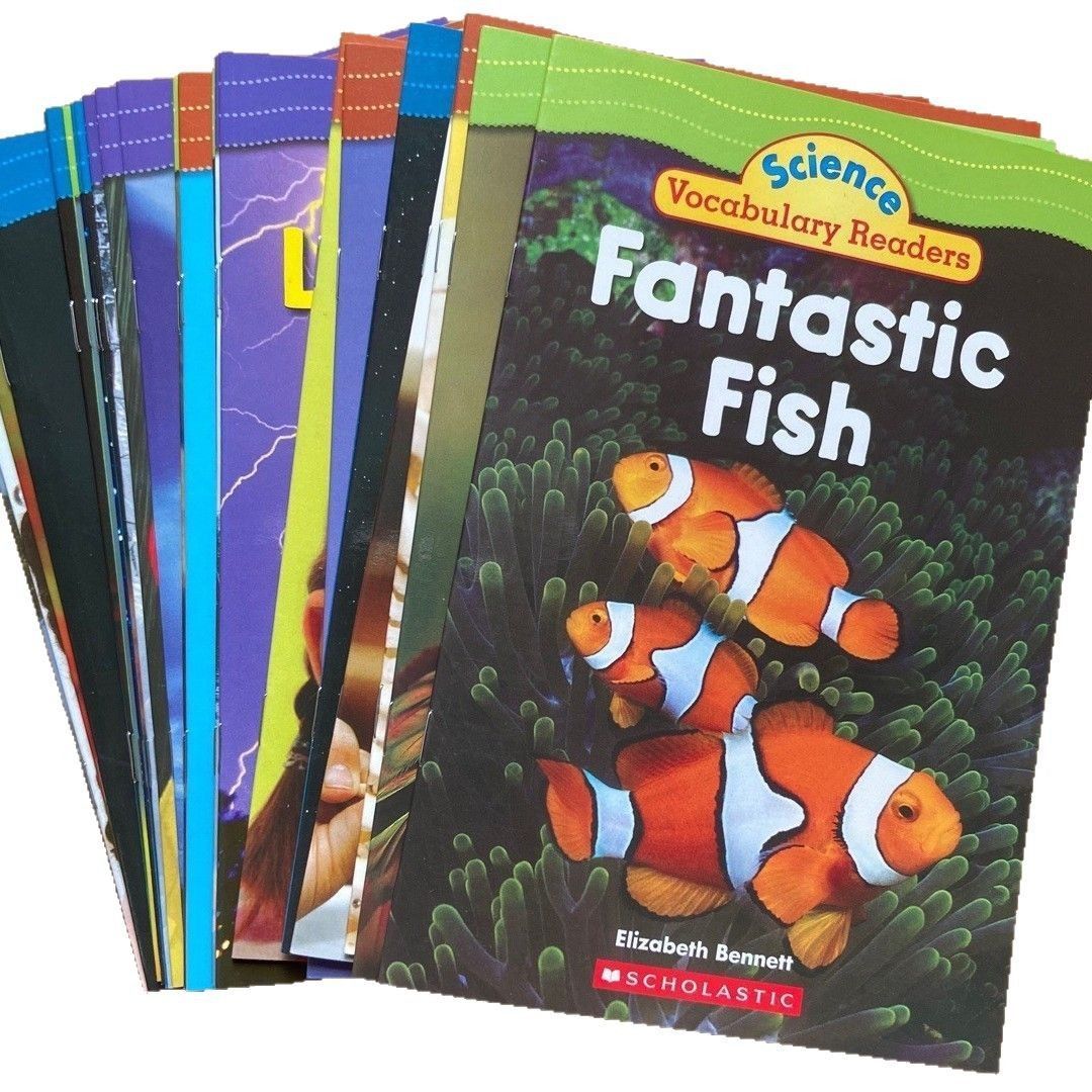 最も  Scholastic Science Vocabulary Readers 30冊＋ガイド4冊 合計34 絵本/児童書