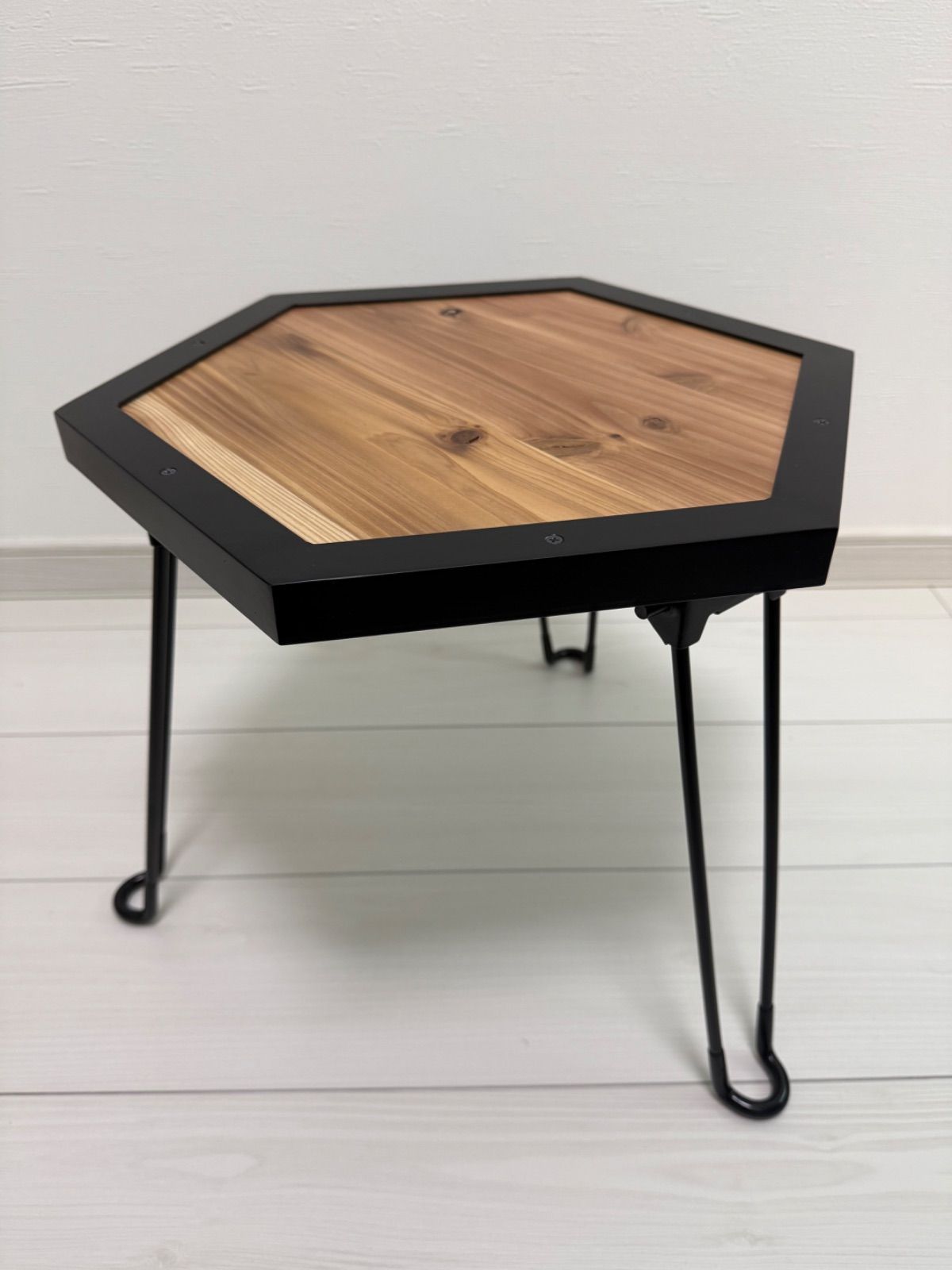 アイアン製ラック/飾り棚/インダストリアル/コンソールテーブル/1点物