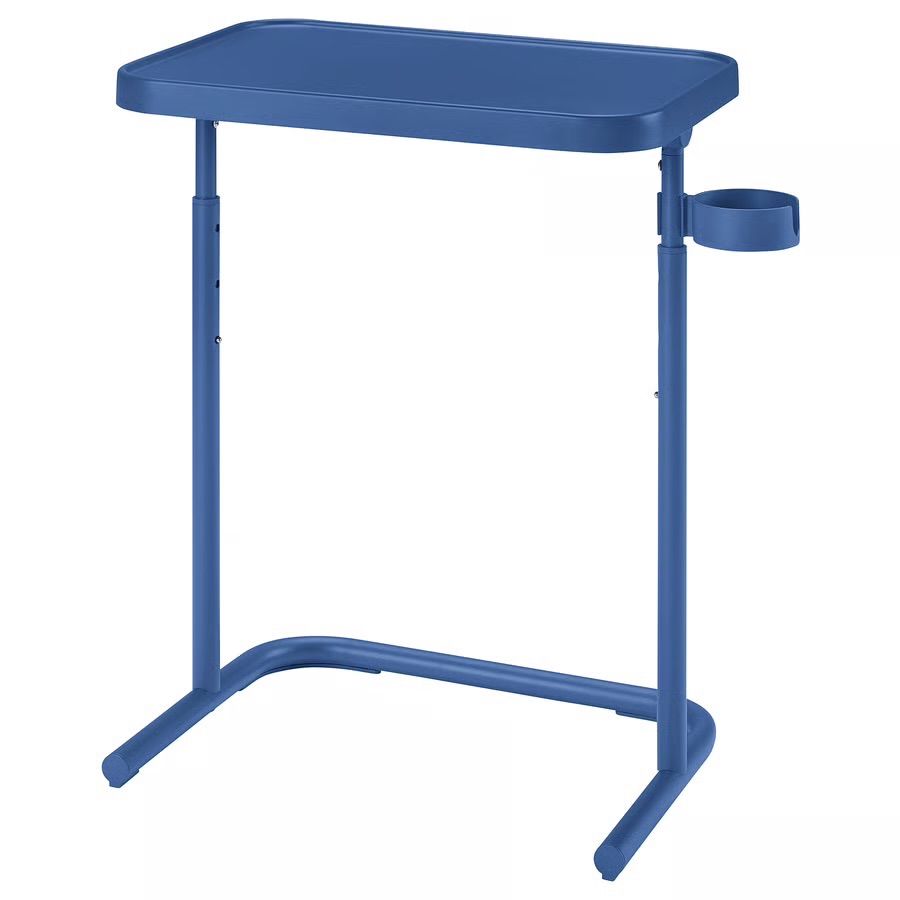 新色✨IKEA イケア 折りたたみテーブル 青 ブルー おしゃれ