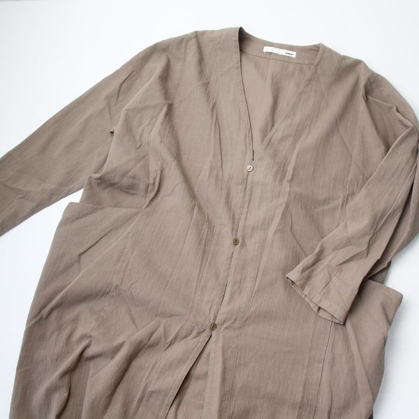 24SS evam eva エヴァムエヴァ コットンローブ ワンピース evam eva cotton robe コットンローブ(ワンピース) 24SS evam eva