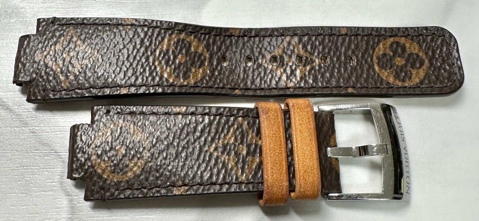 純正パーツ ルイヴィトン タンブール ホライゾン モノグラム レザーベルト 楽天市場】【ウォッチ】LOUIS VUITTON ルイ ヴィトン 純正