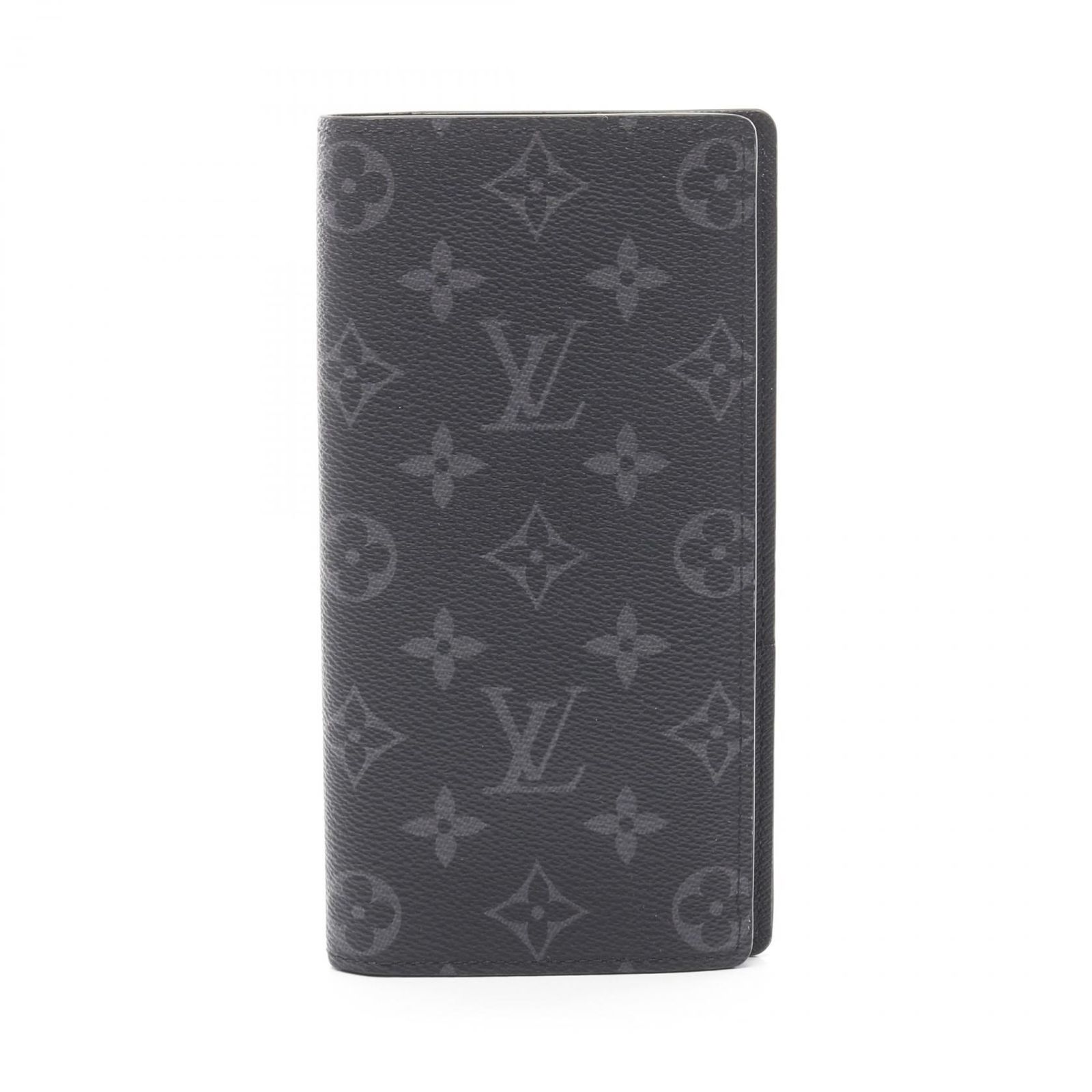 ルイ ヴィトン LOUIS VUITTON 二つ折り長財布 ポルトフォイユ ブラザ M61697 PVCコーティングキャンバス ポルトフォイユ ブラザ メンズ Used A