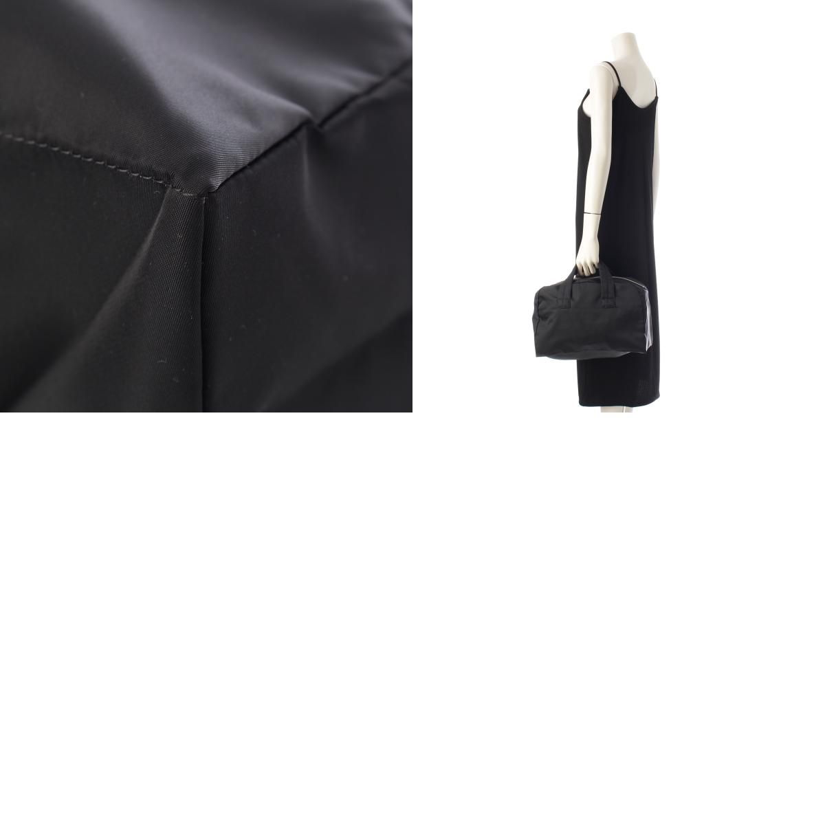 コムデギャルソン ナイロン ボストン ハンドバッグ GZ-K 207 ブラック