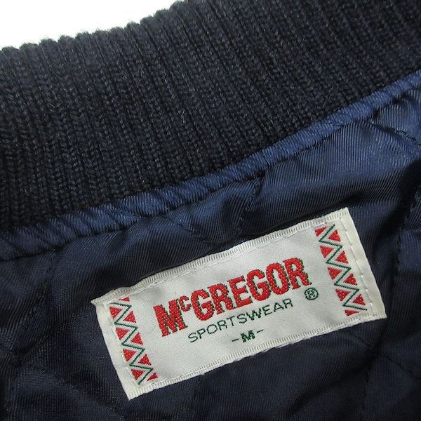 H□80s 90s□マックレガー/McGREGOR ウールスタジャン ブルゾン
