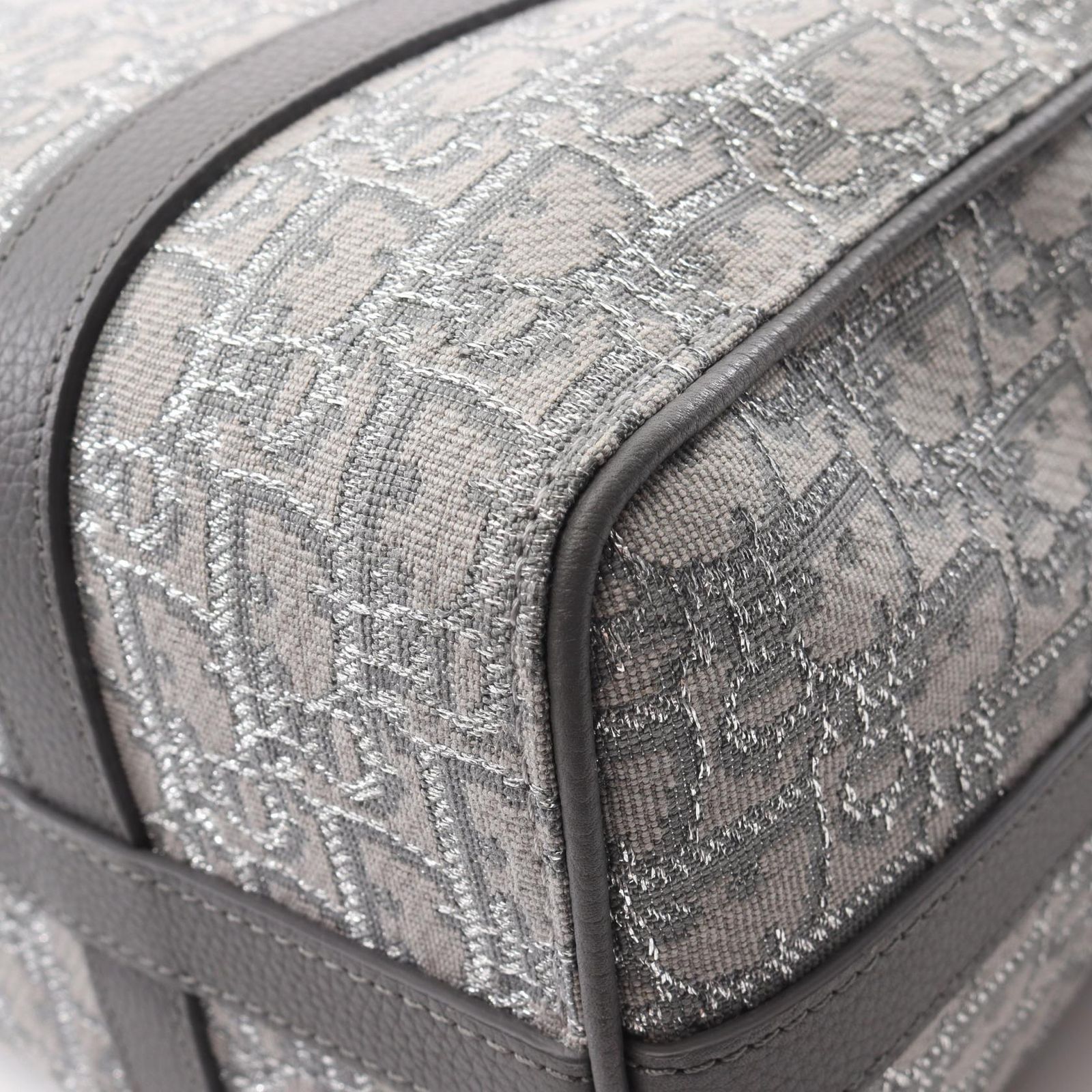 ディオール Dior ハンドバッグ LINGOT26 ランゴ オブリーク グレー