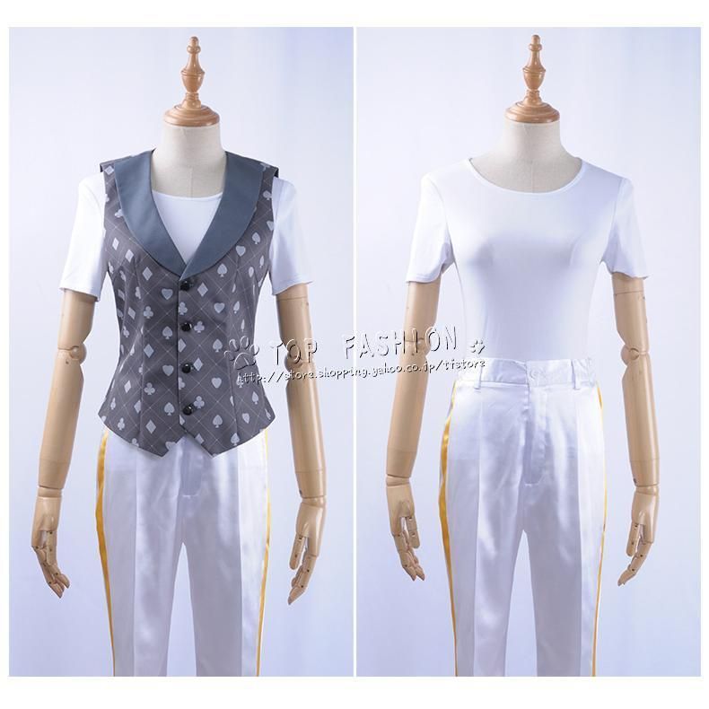 ツイステッドワンダーランド ツイステ風デュース?スペードコスプレ衣装 ウィッグ 靴 道具別売り IMPECCABLEHEALTHCARESERVICES_COM