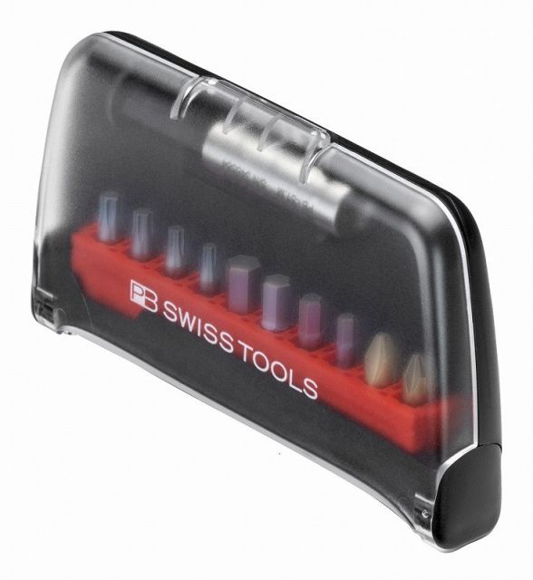 PBスイスツールズドライバービット10本組セット ビットホルダー C6.700BC PB SWISS TOOLS
