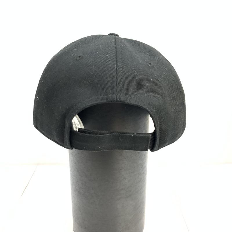 MONCLER Black Cotton Hat with Logo Patch 92