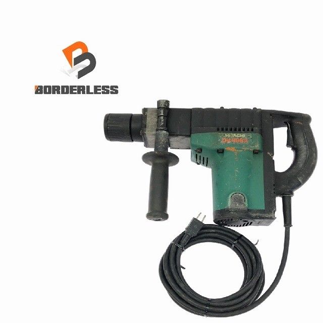 【USED】HITACHI 日立 100V　40ｍｍ　ハンマドリル　 DH40MRY 　ハンマードリル ЗЗ中古HITACHI 日立 100v 40mm ハンマドリル DH40SR グレー C
