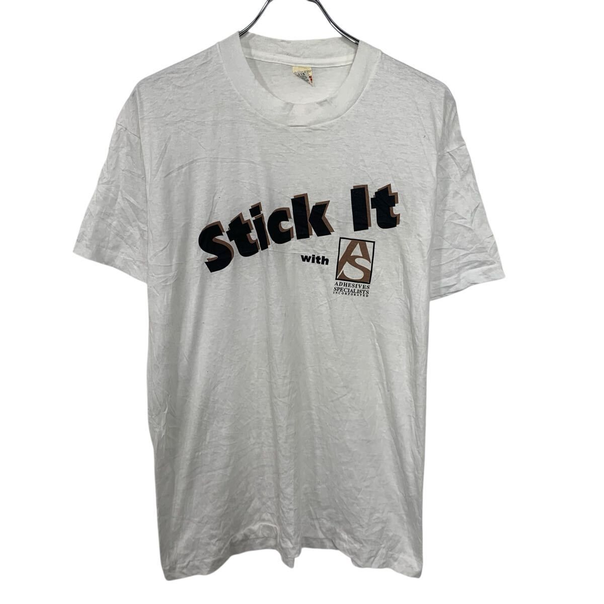早割航空券 プリントTシャツ 半袖 SCREENSTARS XL スクリーン ホワイト トップス