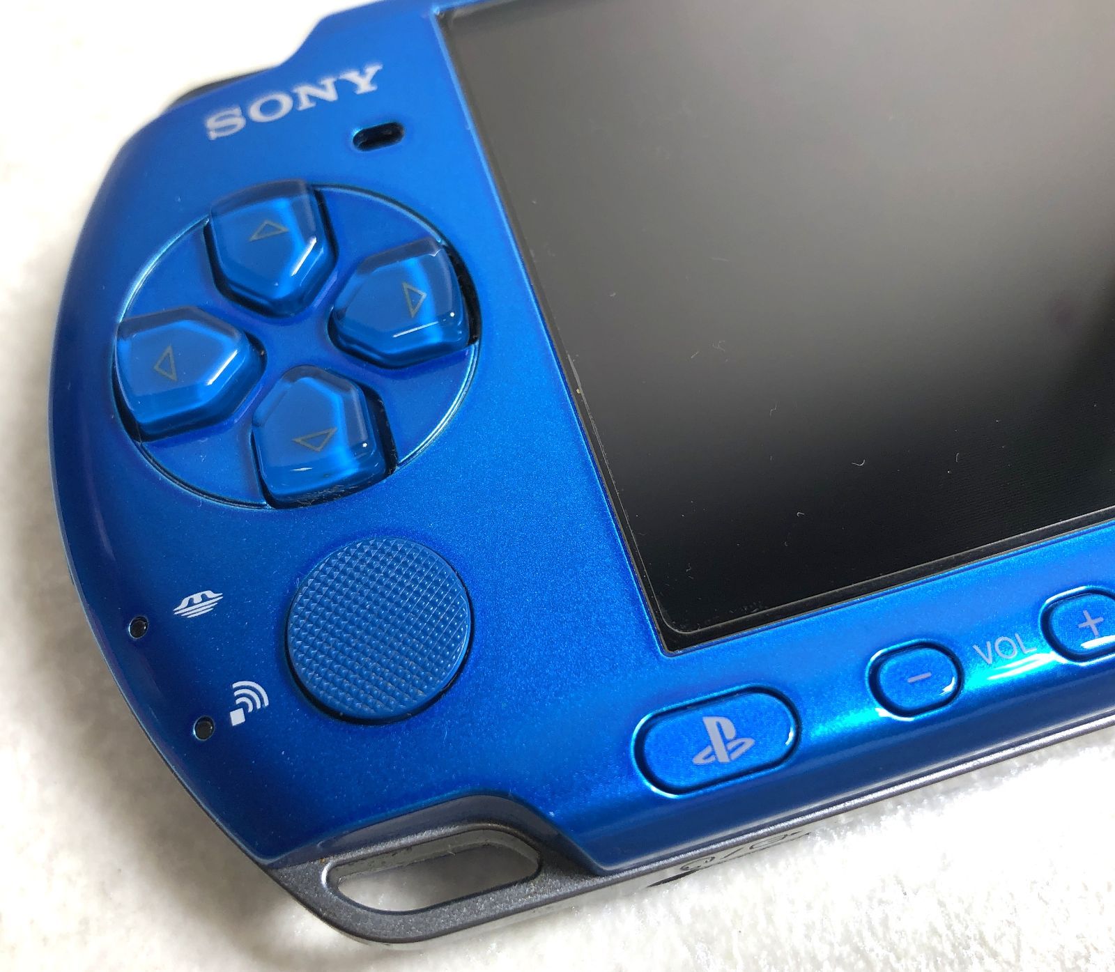 7-011 PSP-3000 バイブラントブルー PSP3000 本体 バイブラントブルー
